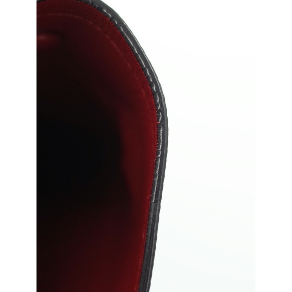 Prada Saffiano Leather Double Shoulder Bag black - Picture 6 of 9